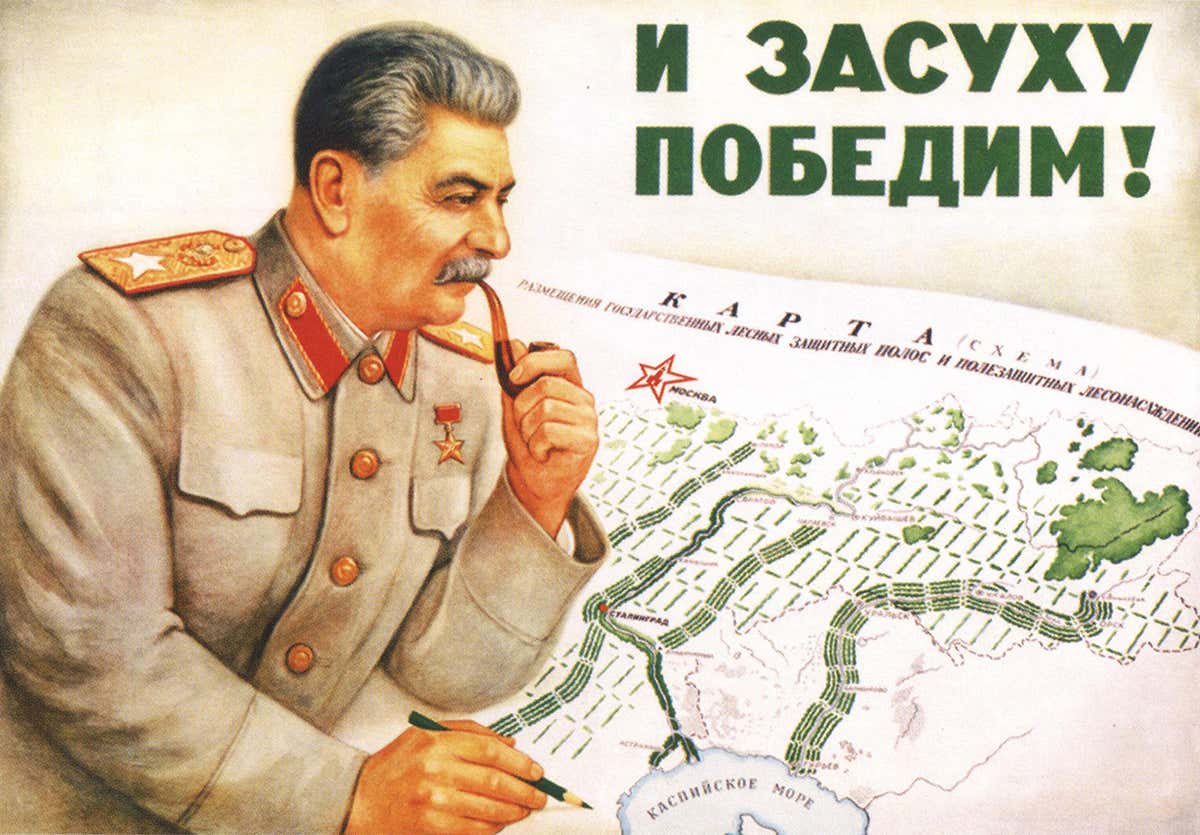 Stalin poster, 1949