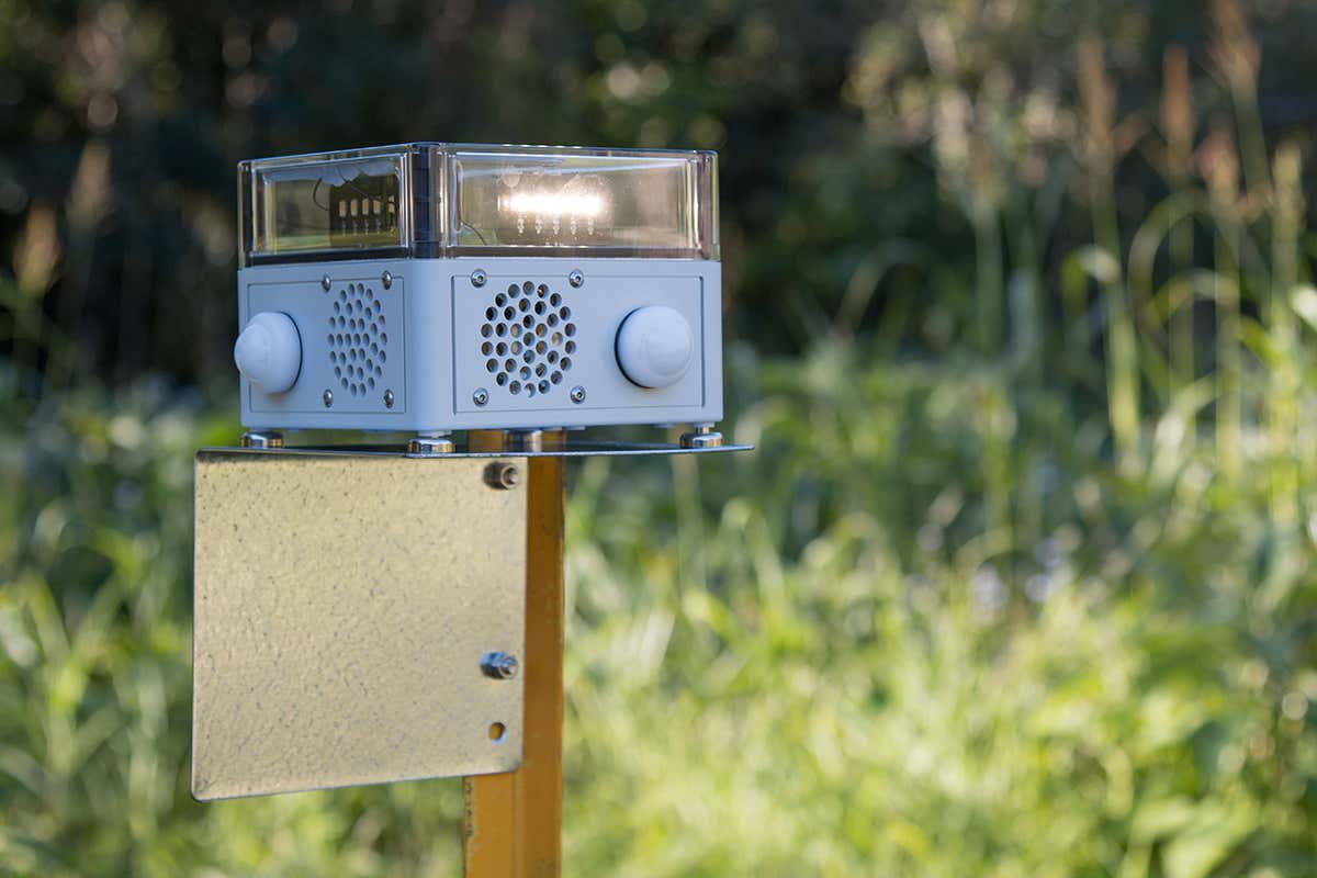 A close up of one of the VPDaD nodes