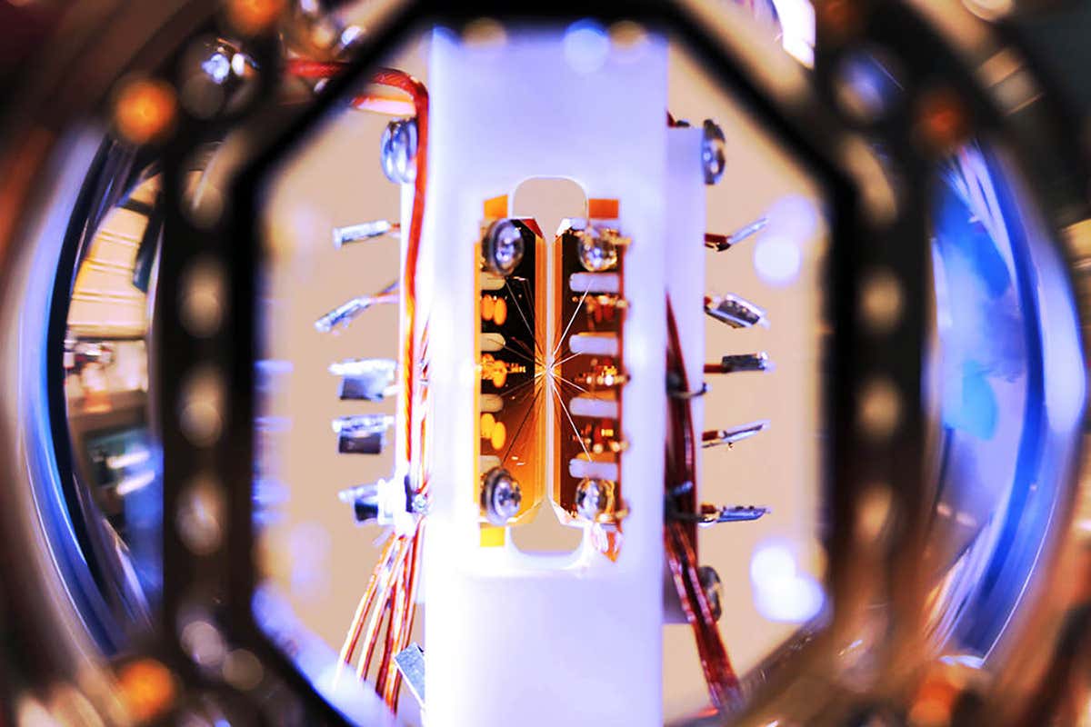 University of Maryland's fully connected trapped-ion system