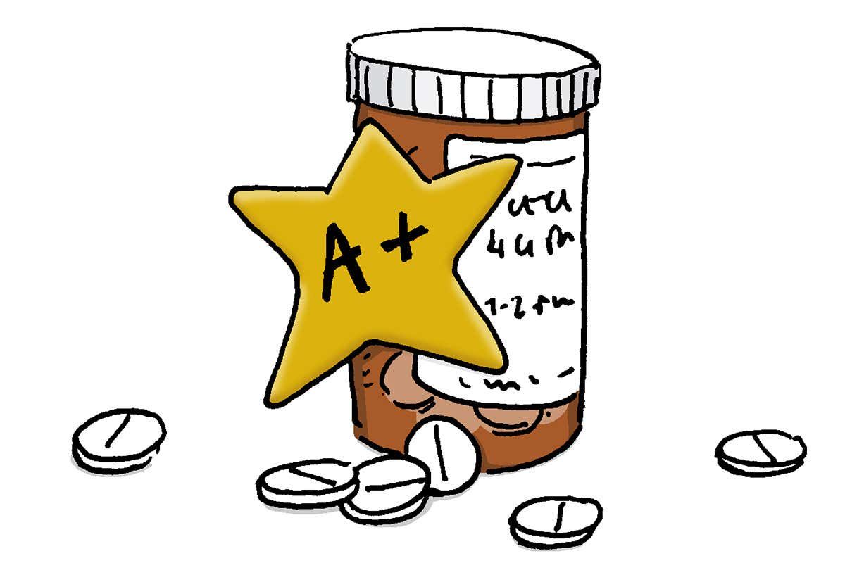 drug cartoon