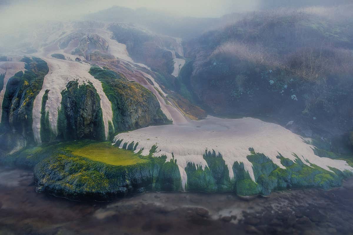 Hot springs, Yellowstone National Park