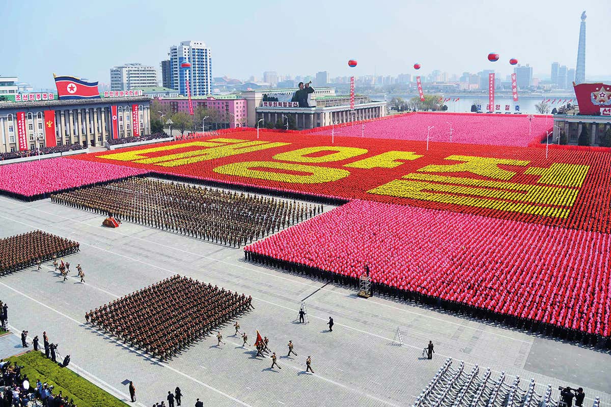 North Korea parade
