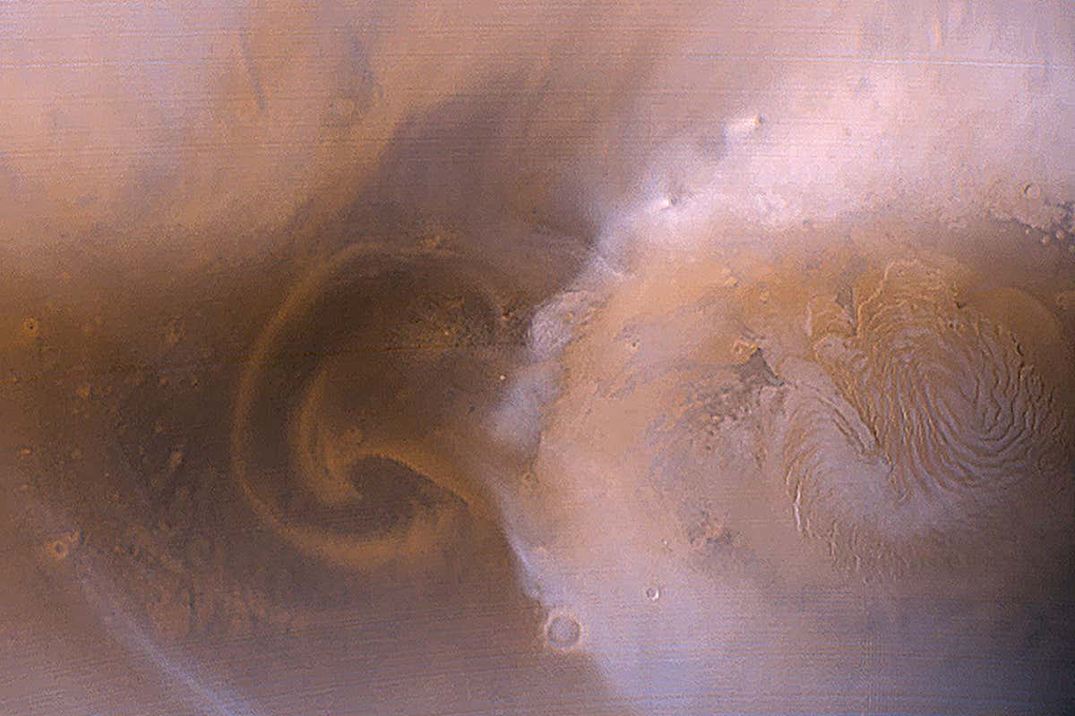 Mars storm