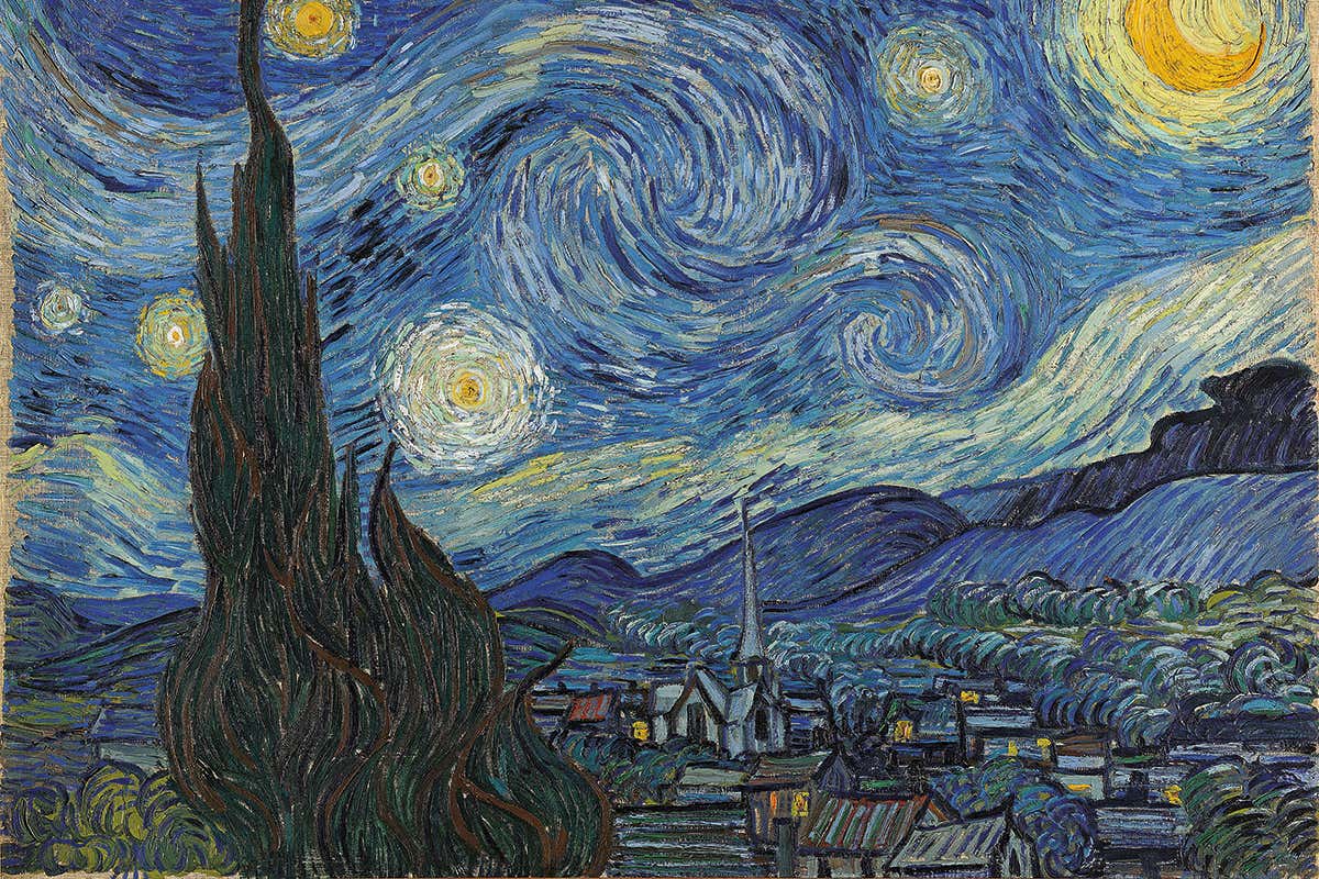 Starry Night painting