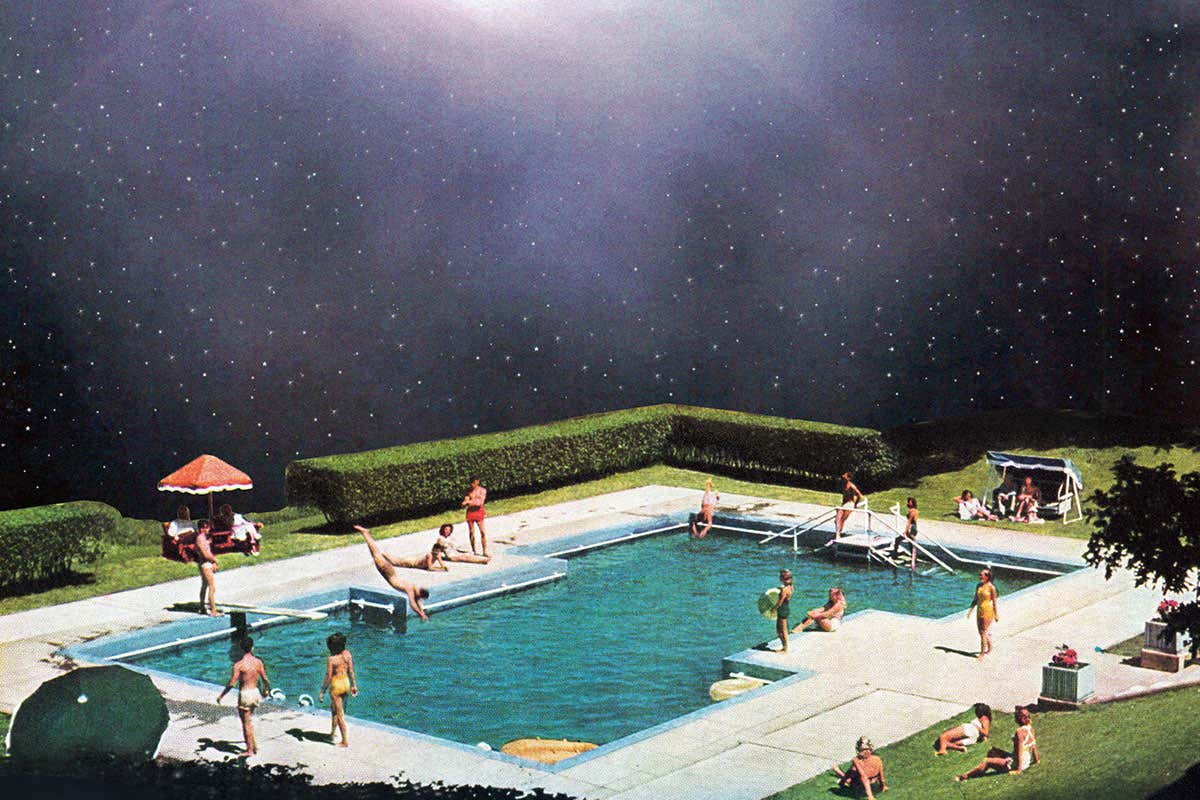 Nocturnal sun artwork