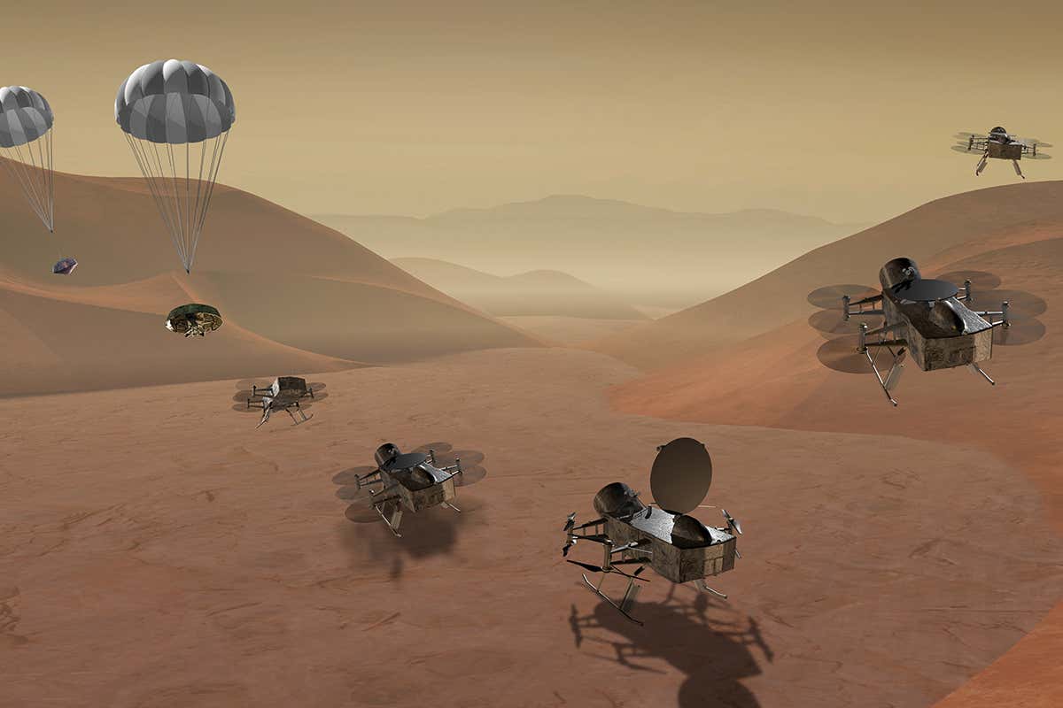 NASA plans a launch to Titan or a return to comet 67P in 2025
