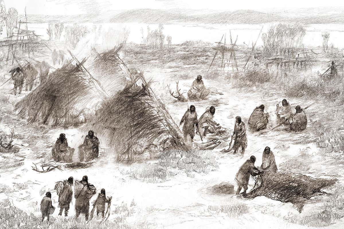 Reconstruction of the Upward Sun River base camp