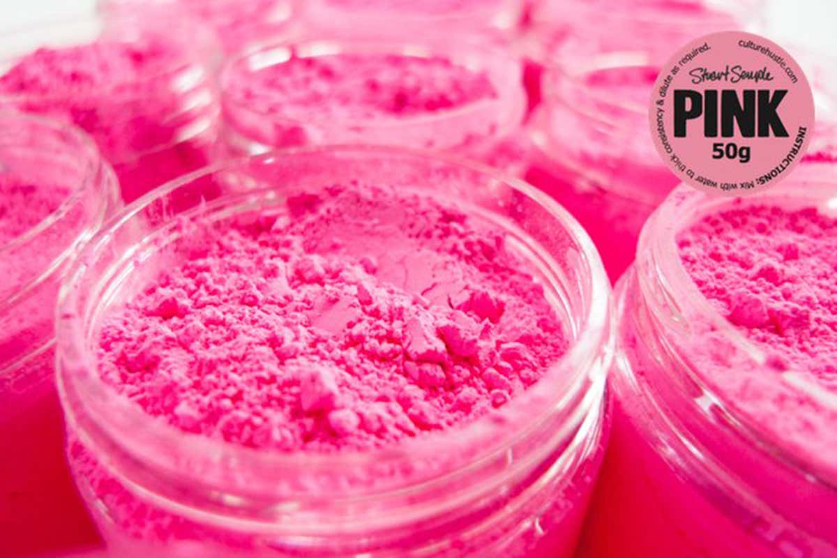 The pinkest pink, apparently.