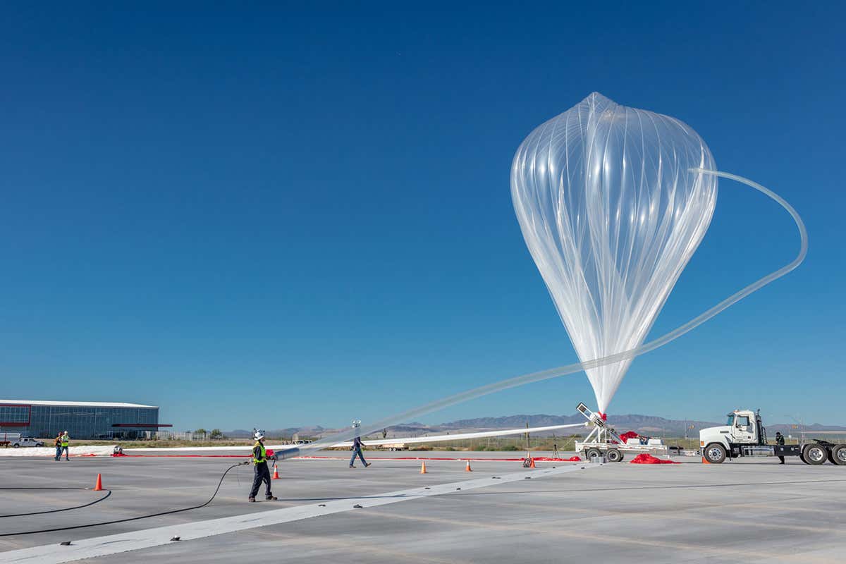 A Stratollite balloon