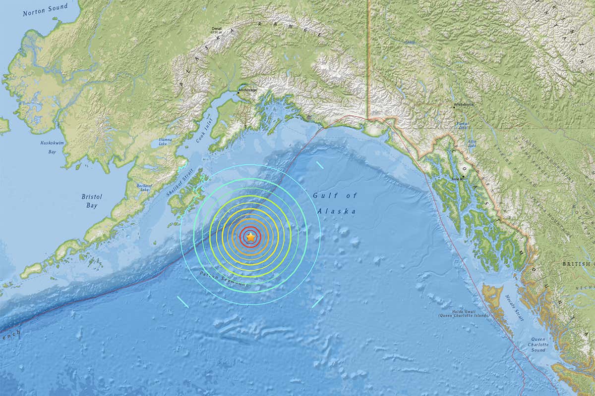Tsunami warning for US west coast after magnitude-7.9 earthquake