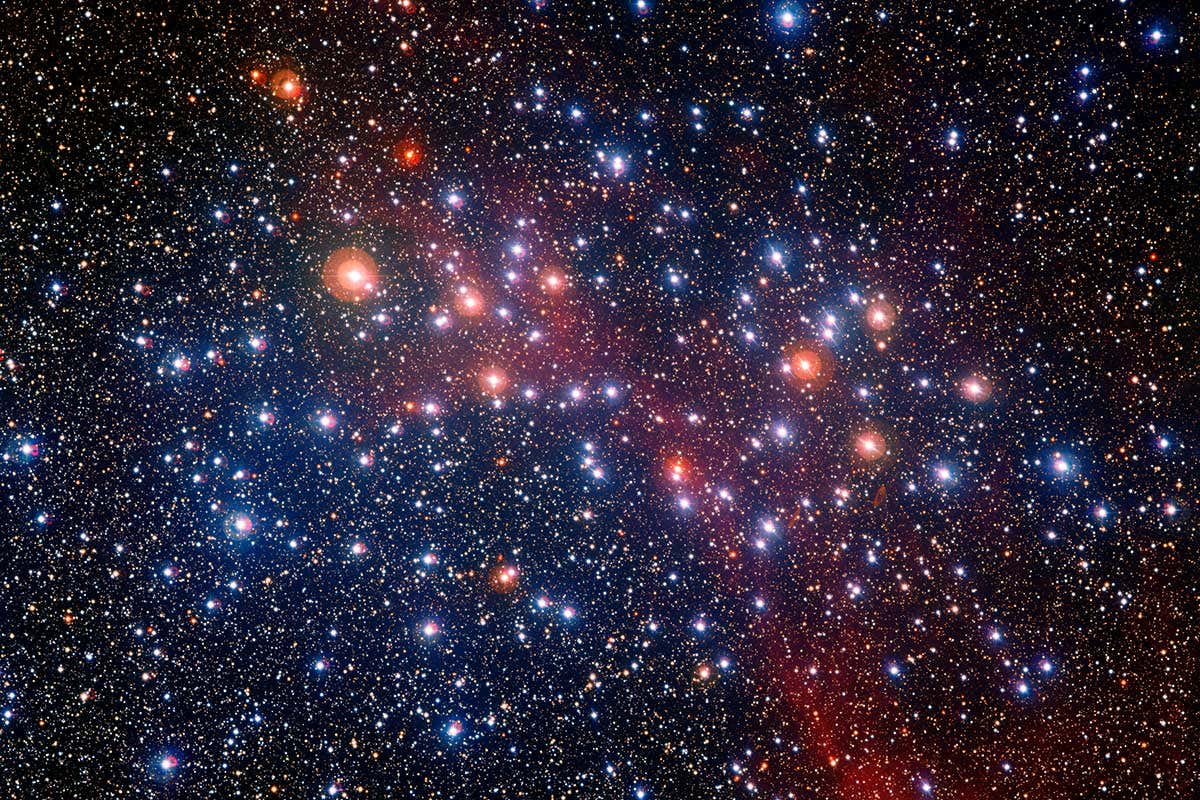 General view of a star field