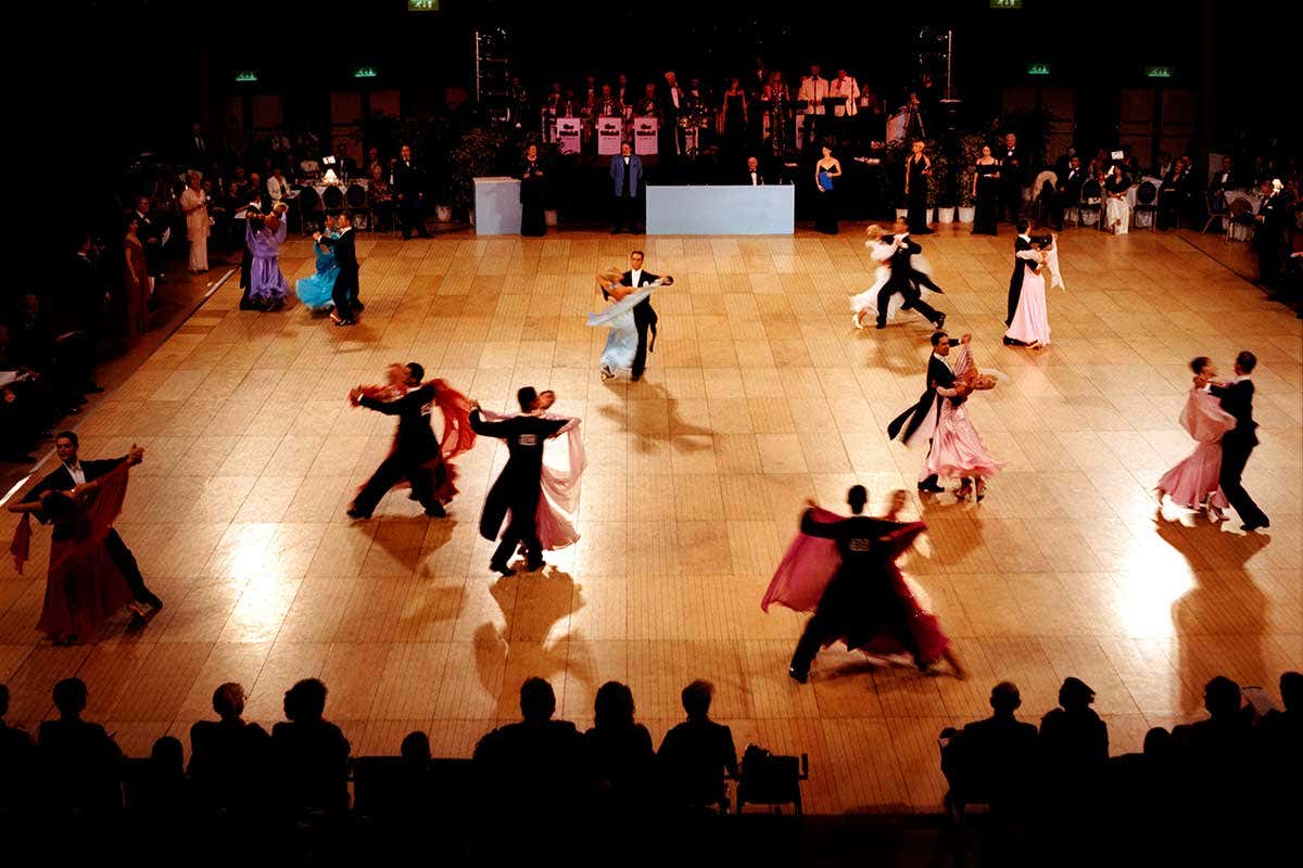 Ballroom dancers