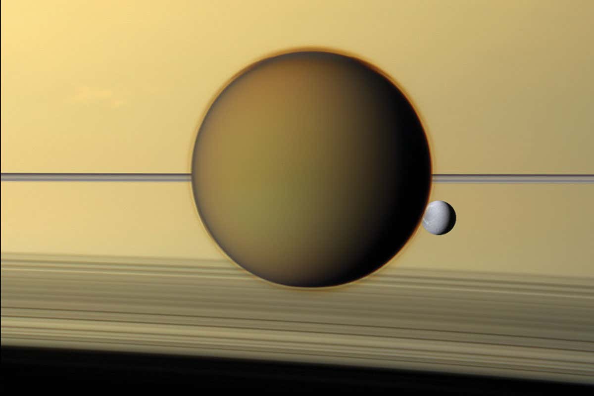 Weird crystals could grow on Titan and help alien life thrive