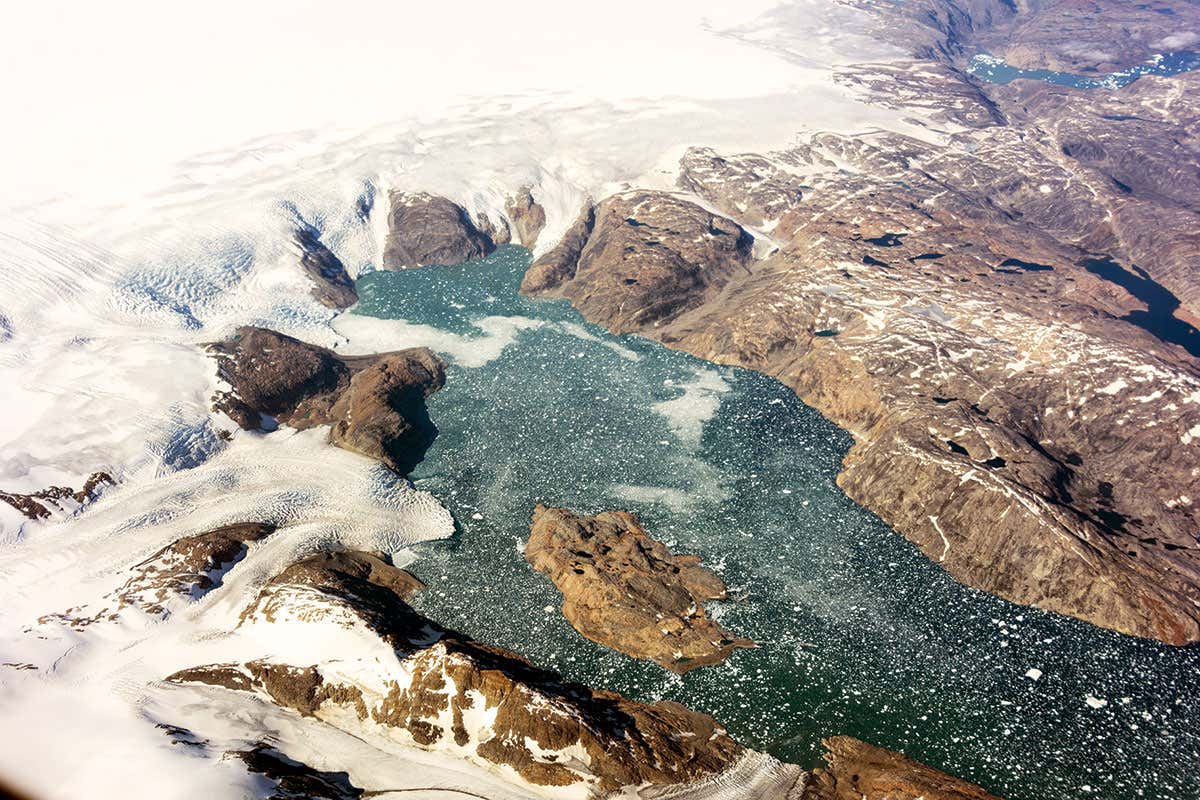 Meltwater from Greenland