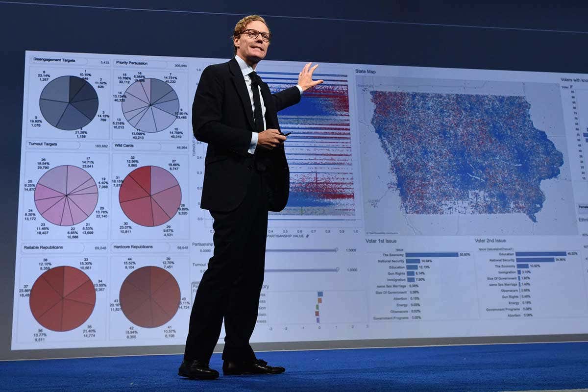 CEO of Cambridge Analytica Alexander Nix speaks at the 2016 Concordia Summit - Day 1 at Grand Hyatt New York on September 19, 2016 in New York City