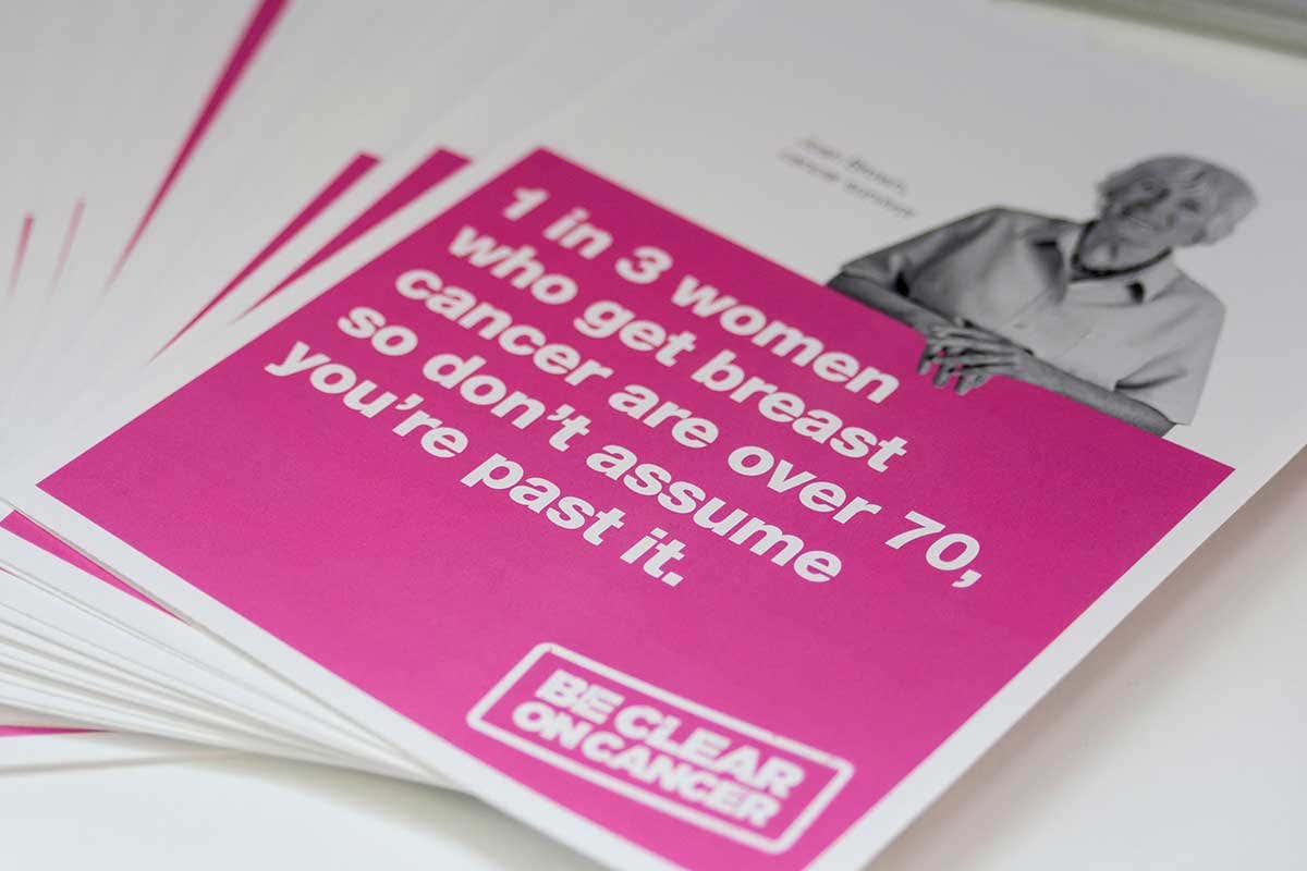 leaflet about breast cancer