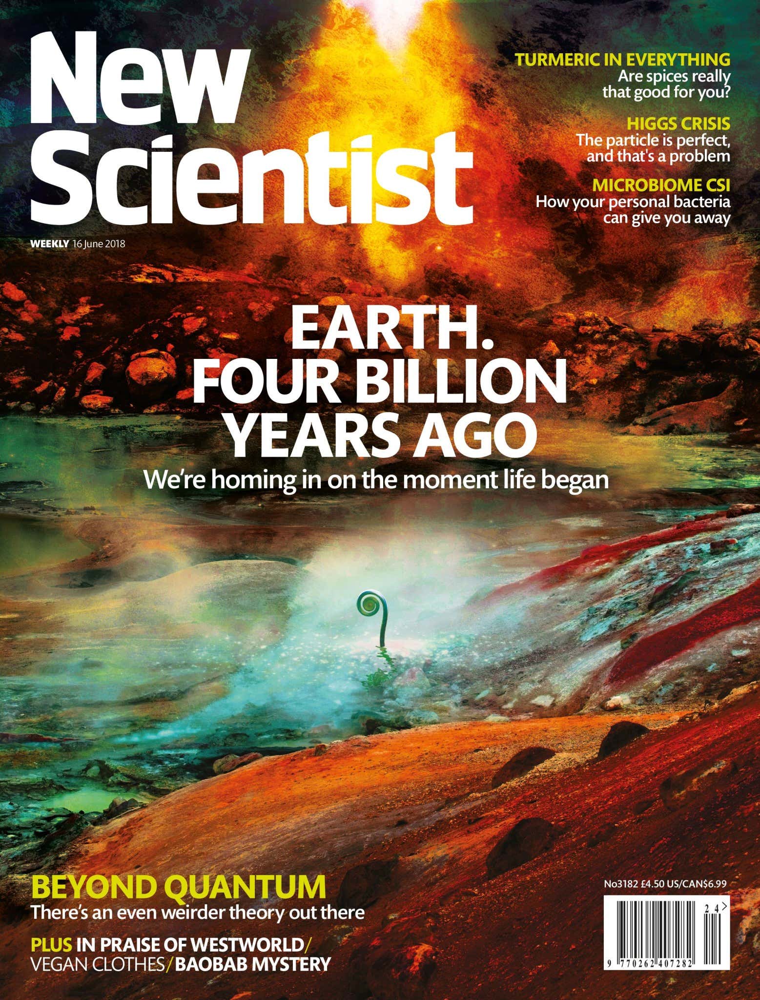 New Scientist issue 3182 cover