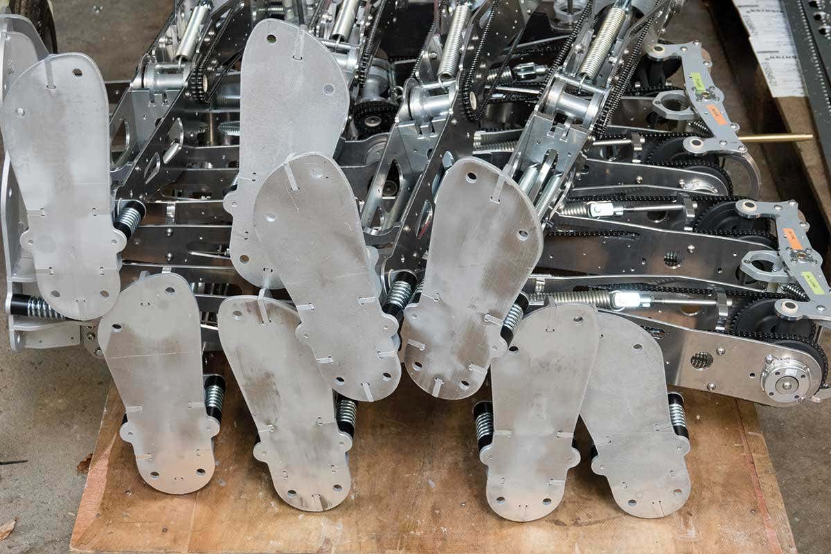 robot feet