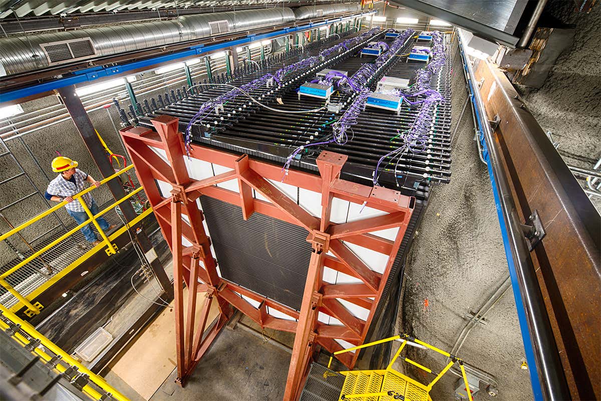 Antimatter neutrinos caught shape-shifting between flavours