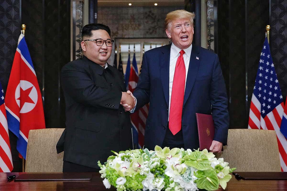 Trump and Kim