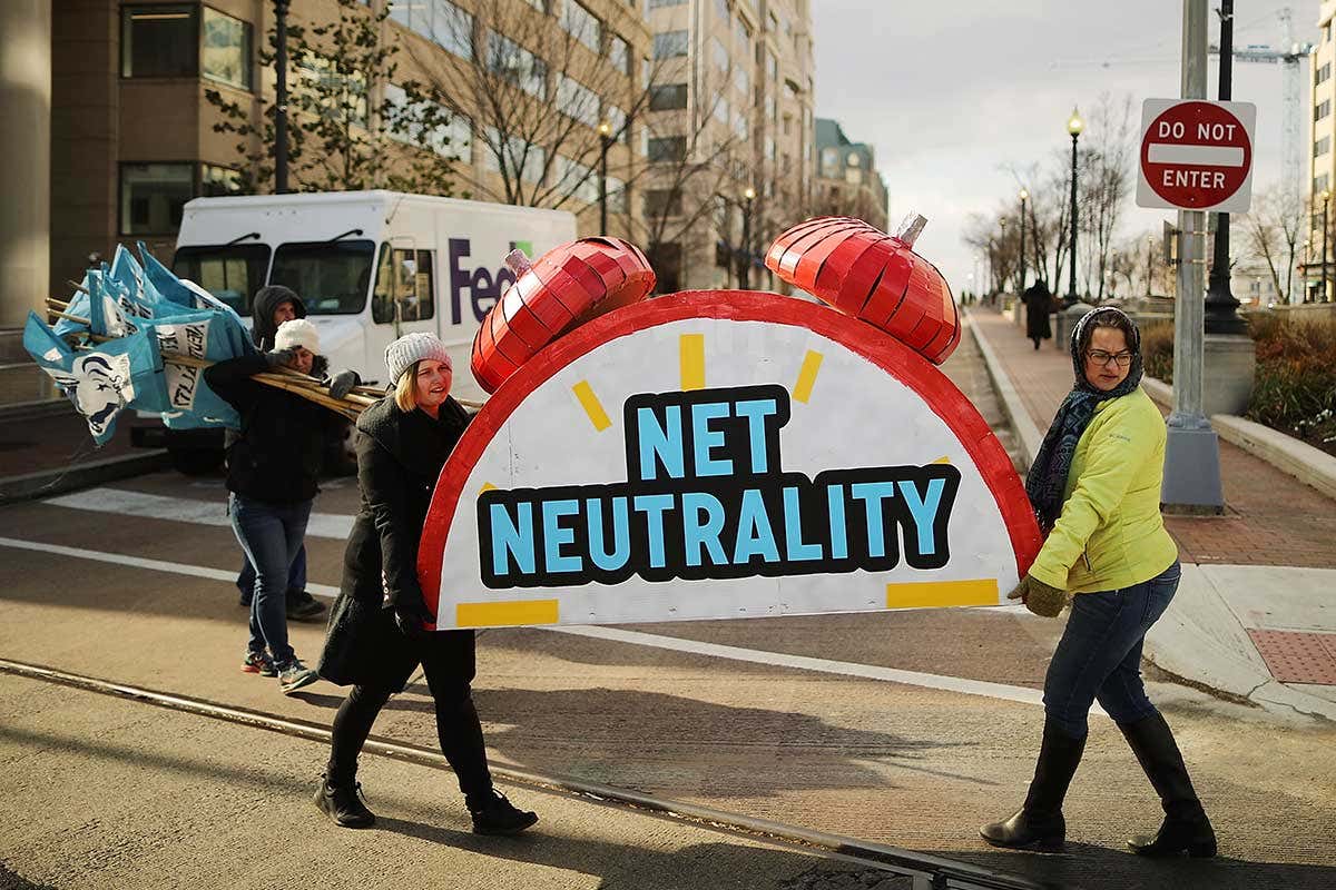 net neutrality protest