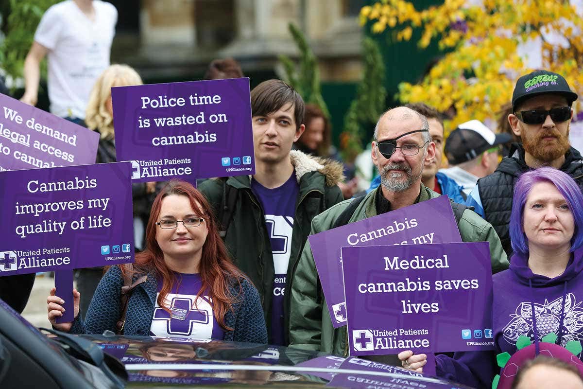 Cannabis Protest