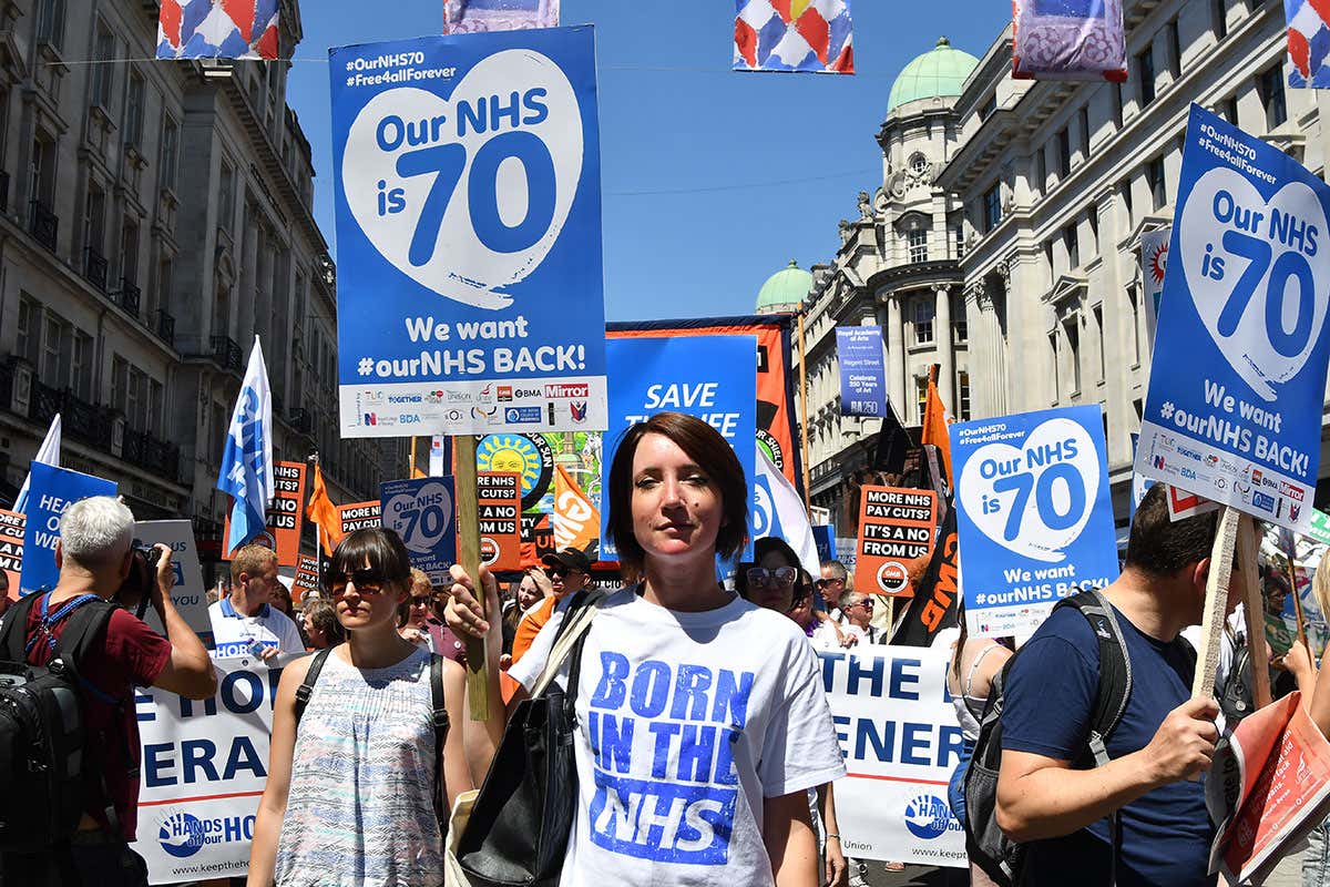 march for the NHS