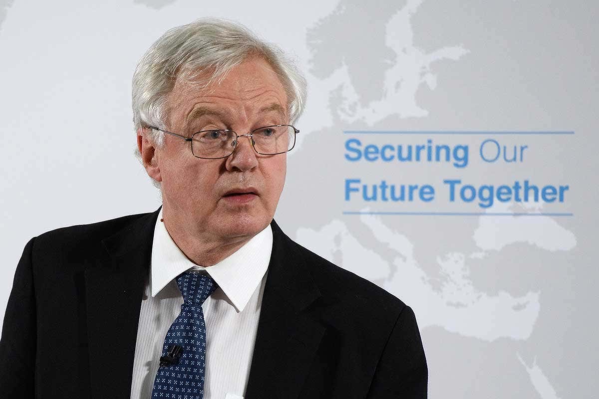 Ex-Brexit secretary David Davis