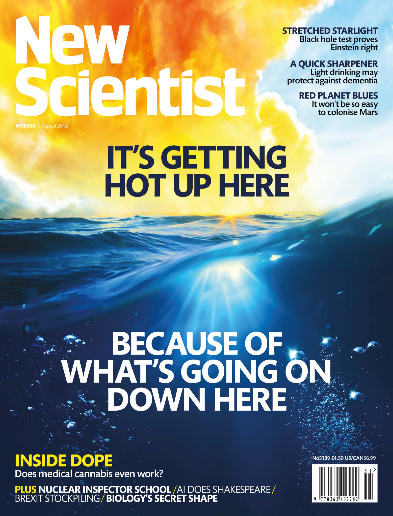 New Scientist issue 3189 cover