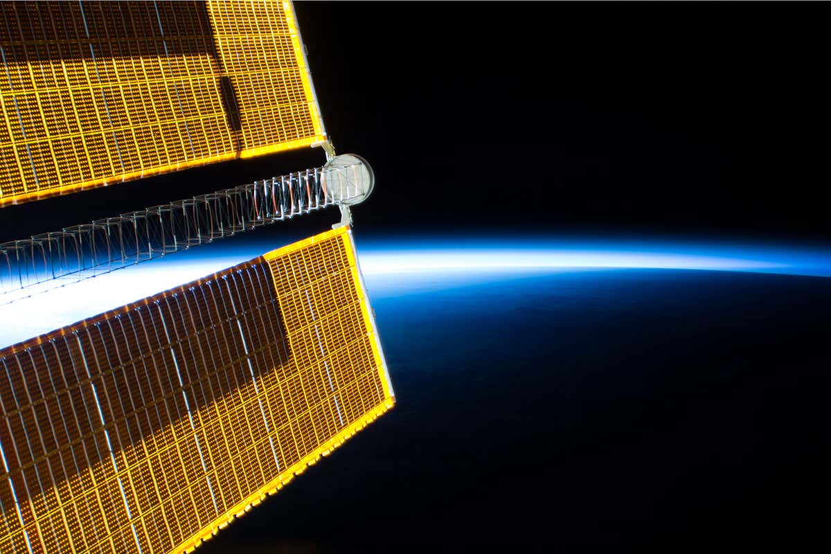 The view from the ISS