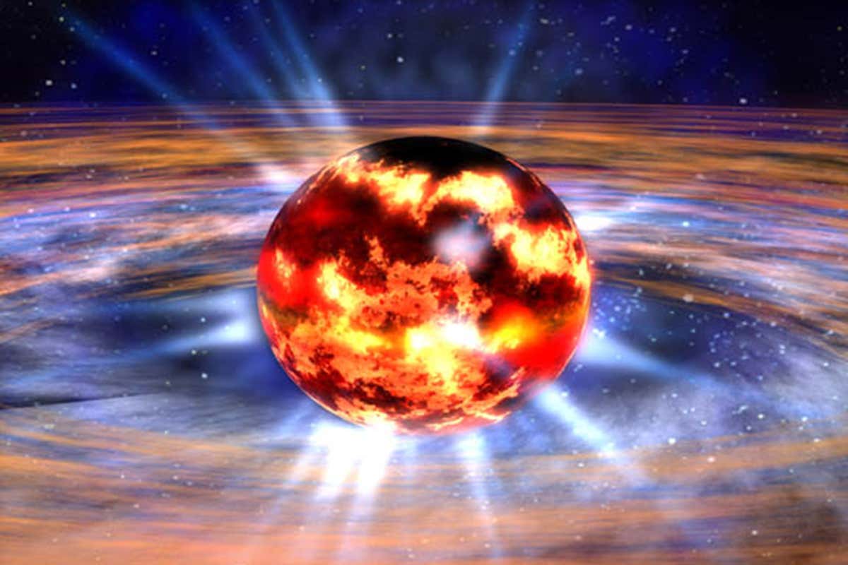 A neutron star