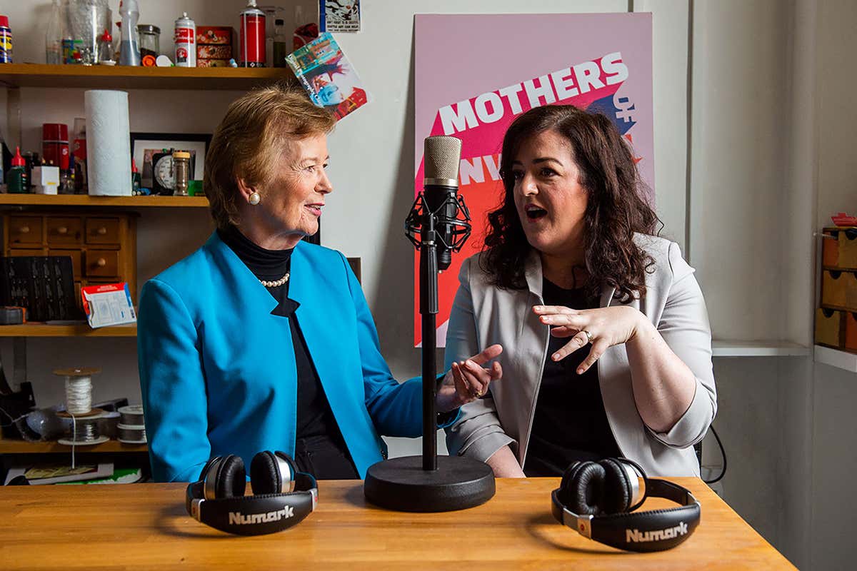 Mary Robinson and Maeve Higgins