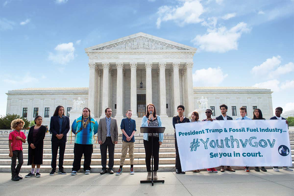 Meet the 'climate kids' suing the US government over global warming