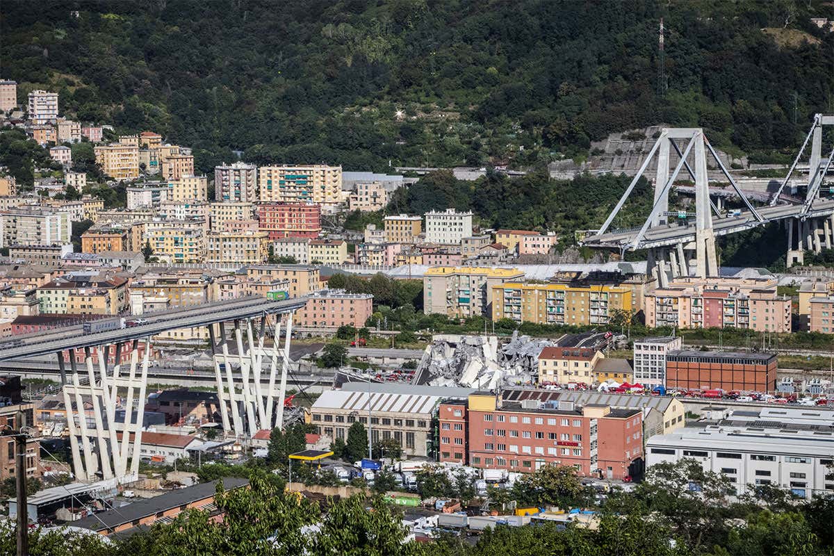 The Genoa bridge collapse