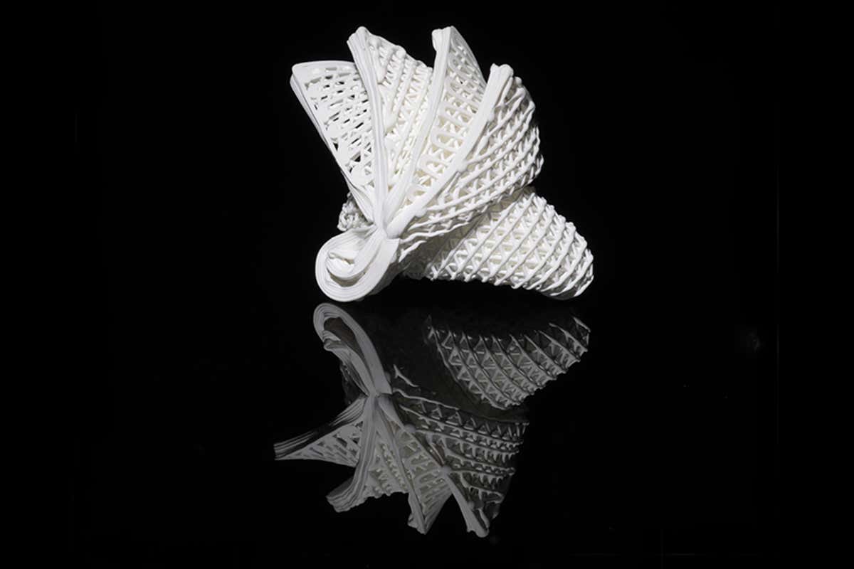 A 4D-printed model of the Sydney Opera House