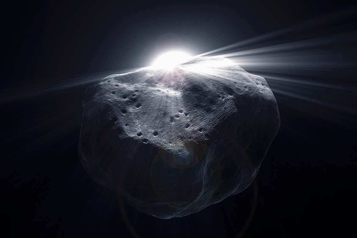 Asteroids get spun so fast by the force of sunlight they fall apart