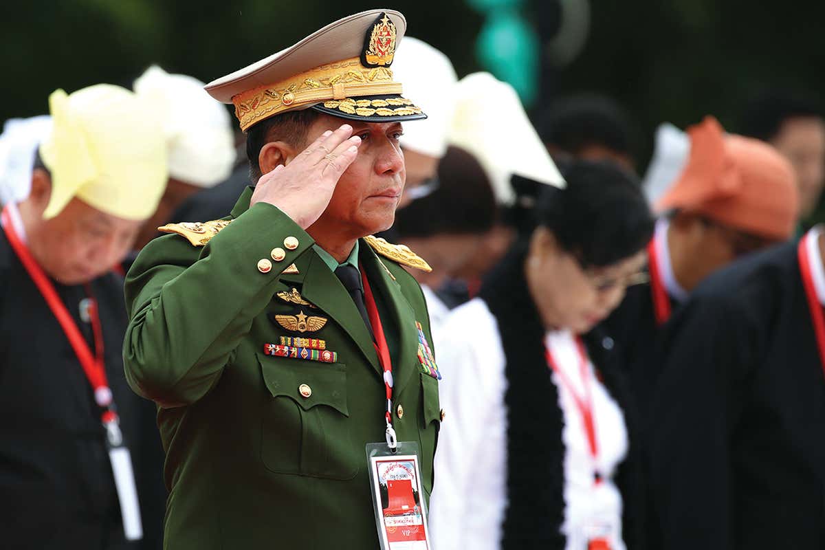 Myanmar's commander-in-chief Min Aung Hlaing