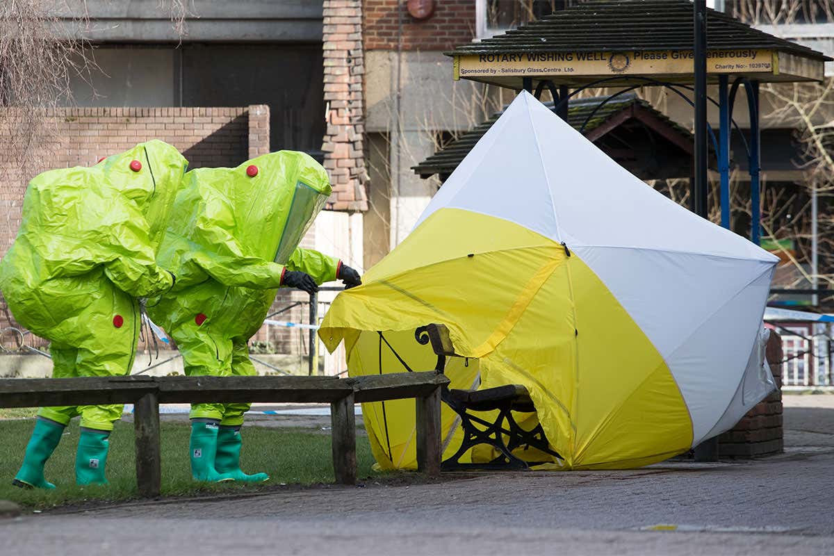 Police investigate Novichok