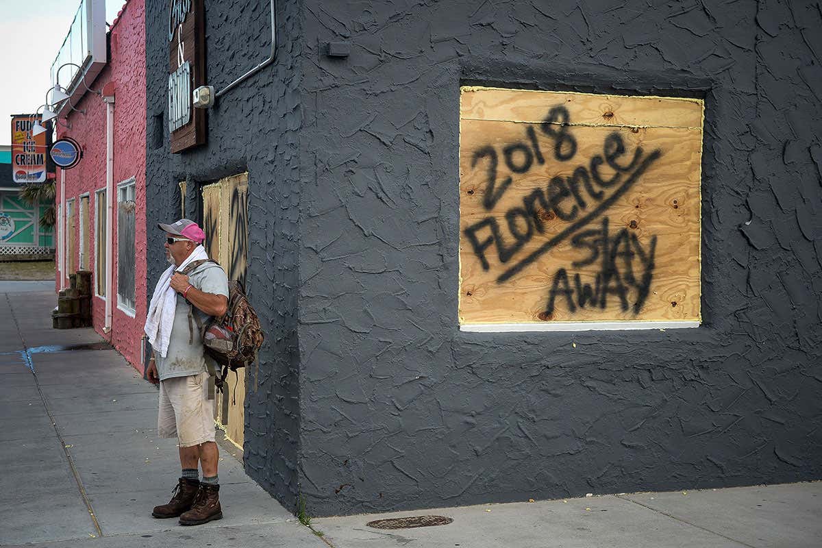 Preparations for Hurricane Florence