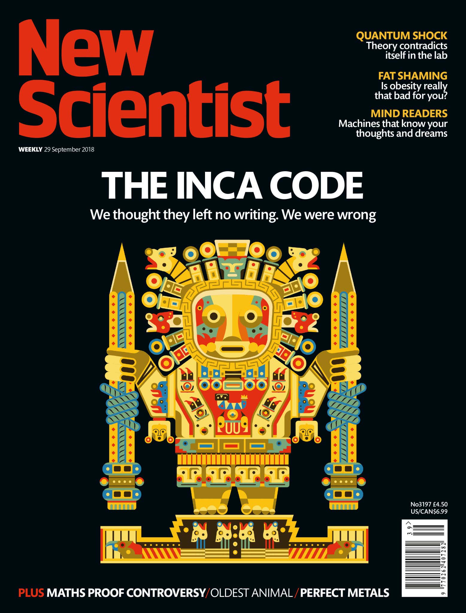 New Scientist issue 3197 cover