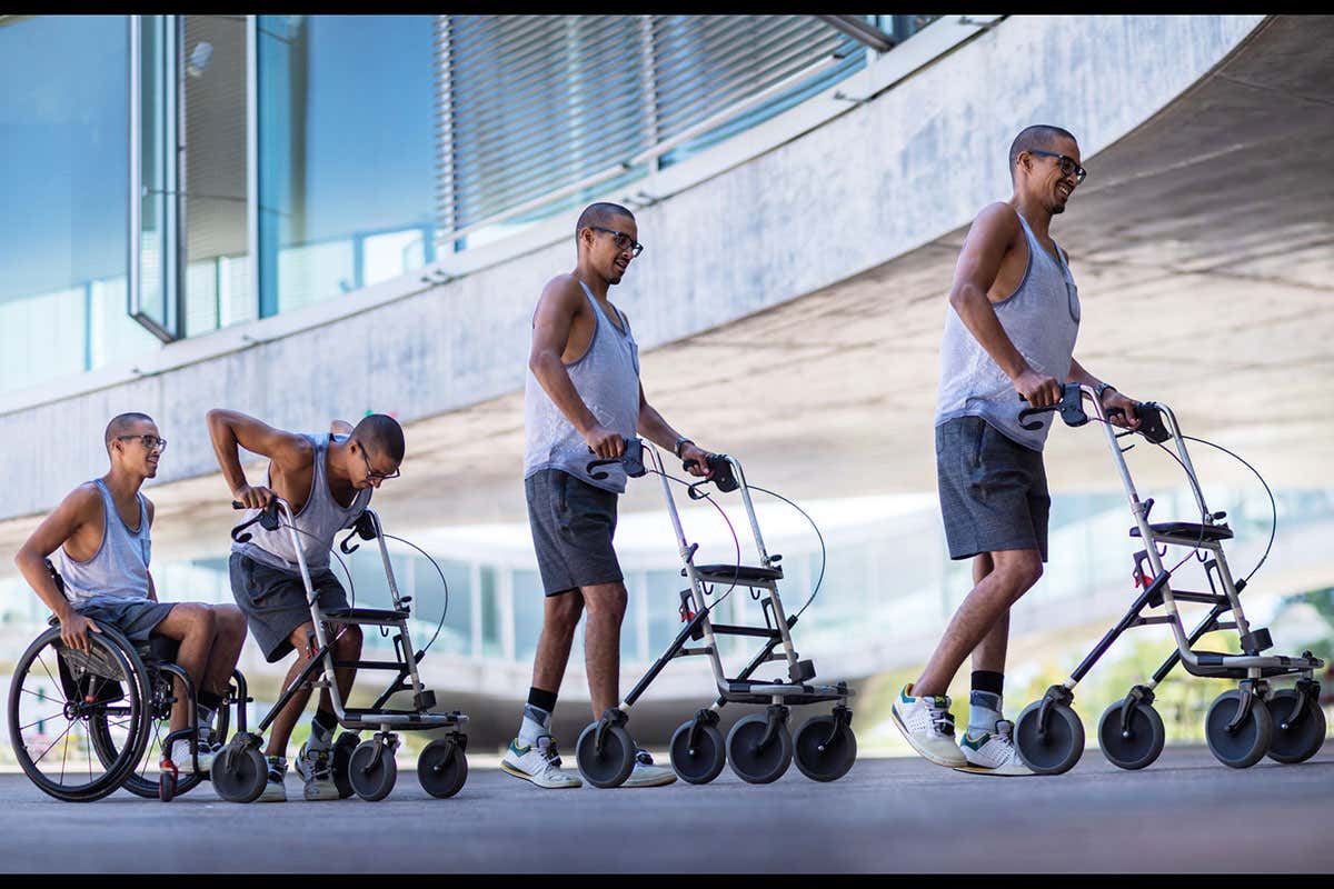 David Mzee is one of the men who underwent training