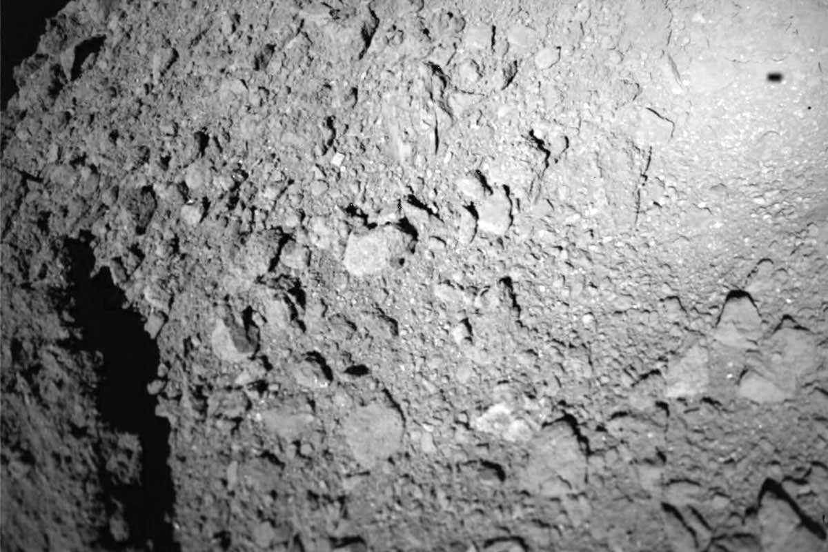 The Mobile Asteroid Surface Scout seen from Hayabusa 2