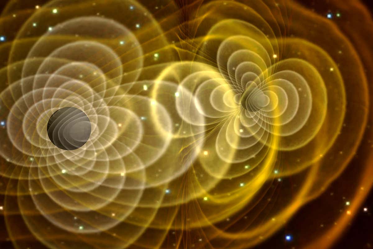 A pair of black holes