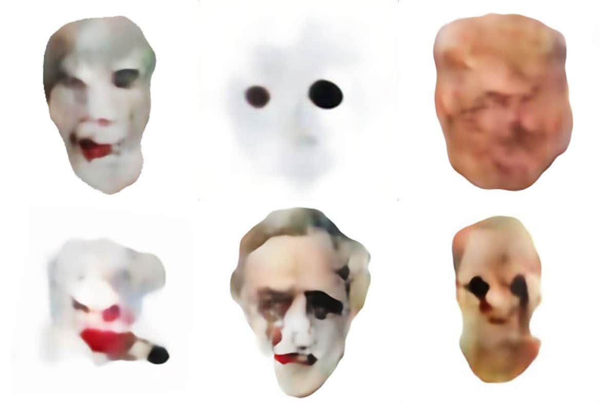 Artificial intelligence creates horror masks