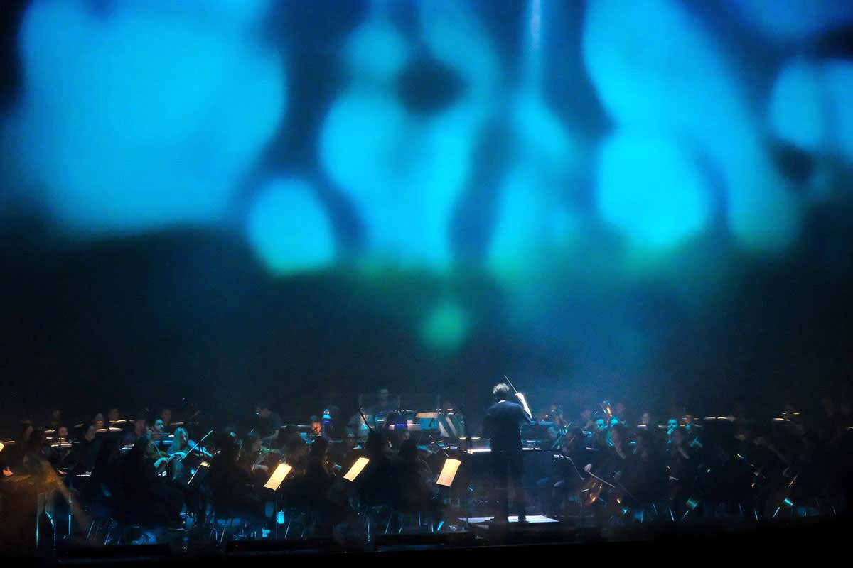 At London's Barbican Hall, sound and vision ushered in the End Times