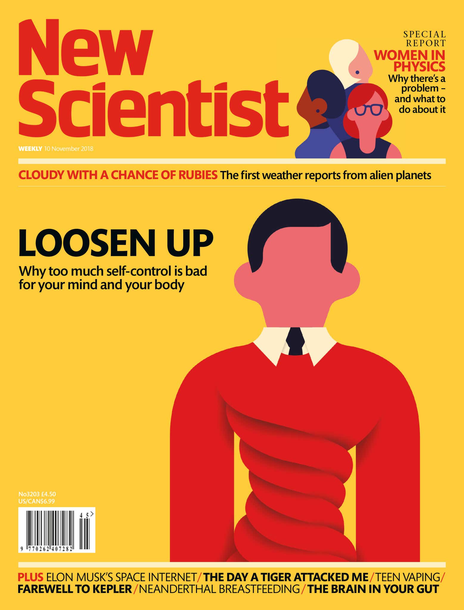 New Scientist issue 3203 cover
