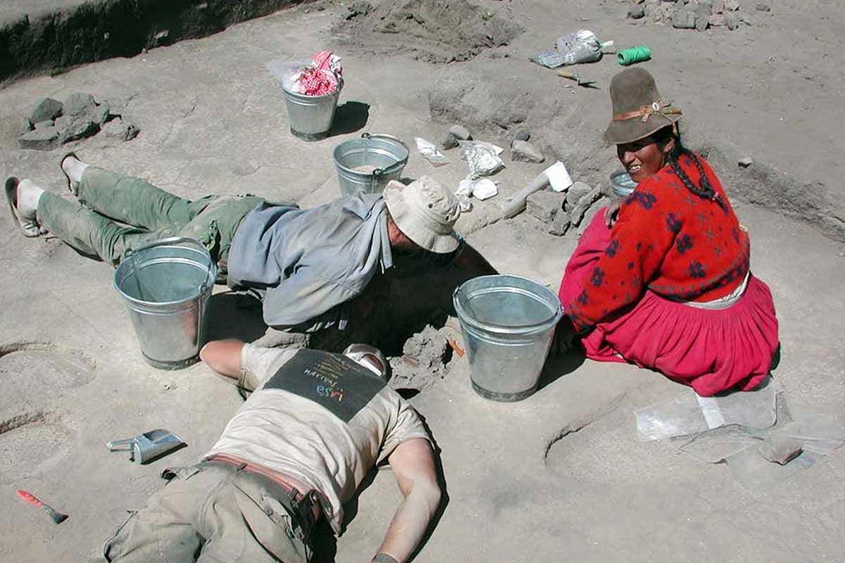 archaeological excavation