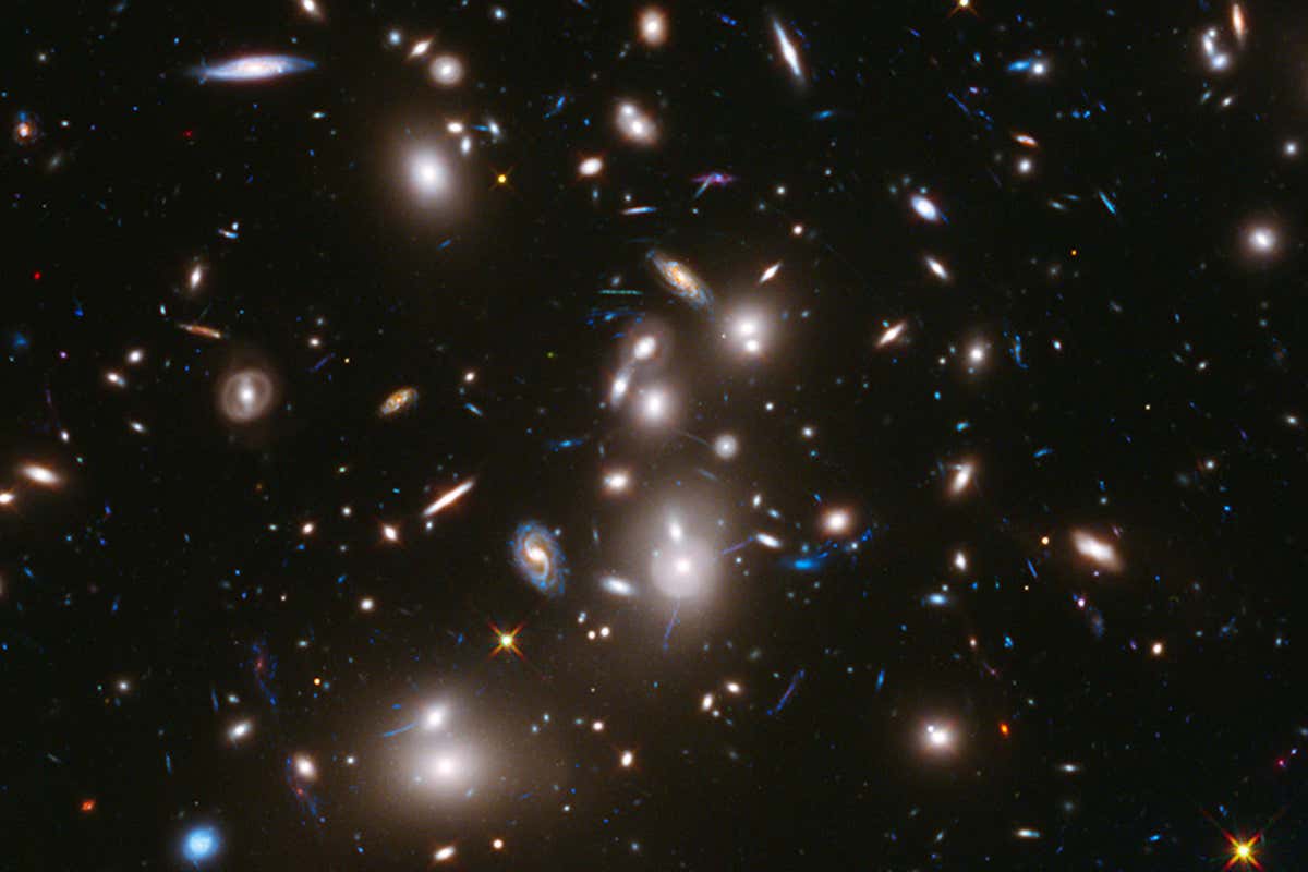 Image of several galaxies