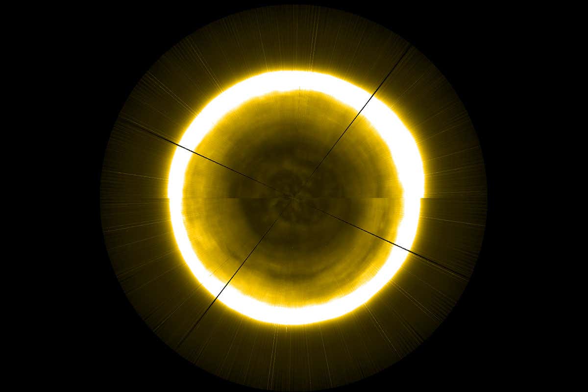 Revealed: the first ever picture of the sun's north pole