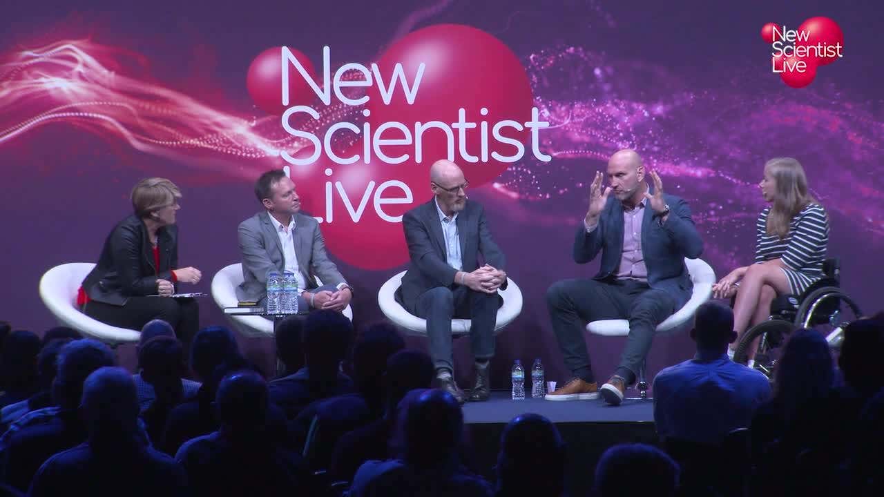 Sporting superheroes talk technology in sport with Clare Balding